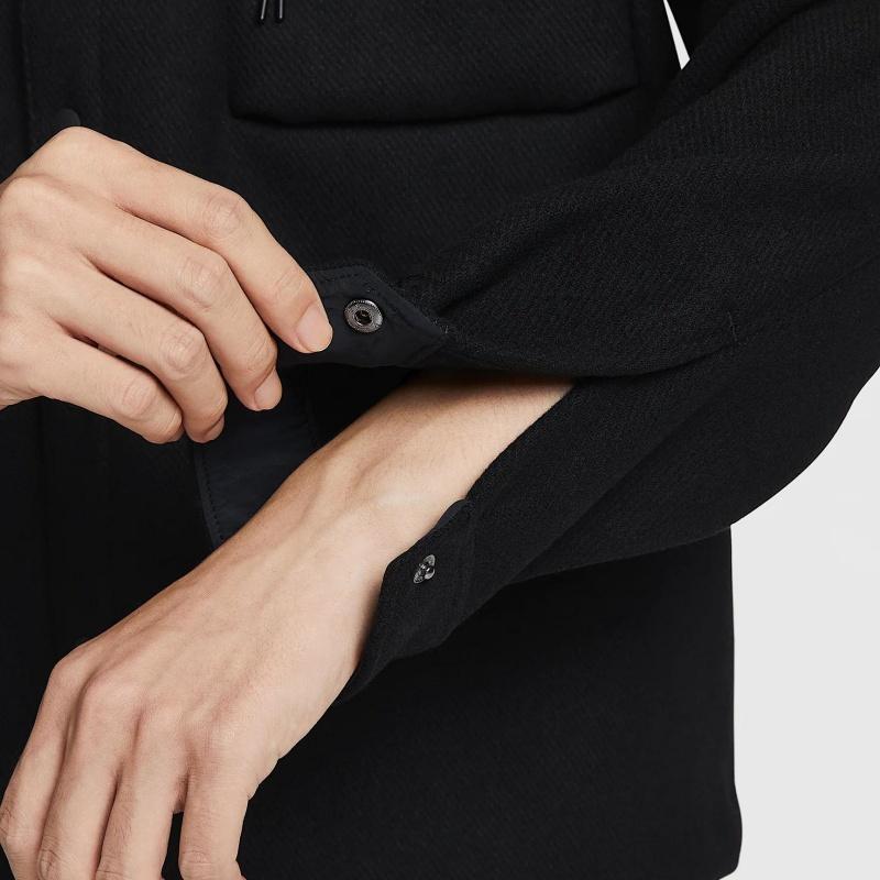 Nike Sportswear Tech Comfortable Skin-Friendly Soft Jacket Men Jacket Black HF0133-010