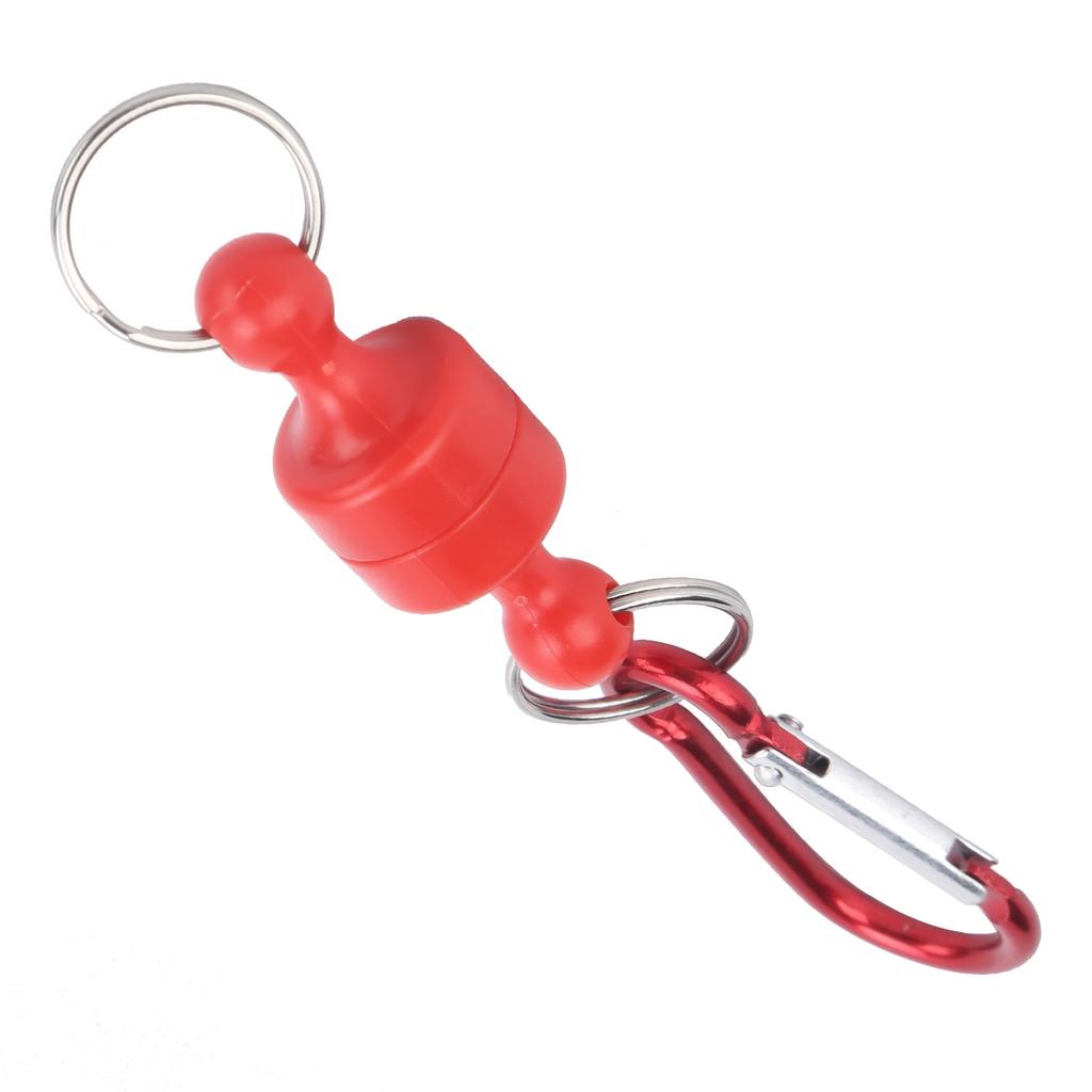 Strong Magnetic Release Holder Carabiner Metal Net Release Clip Keychain Hook for Outdoors