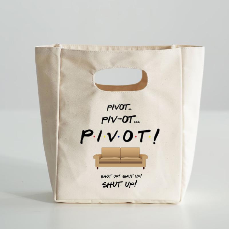 

Insulated Lunch Bag Women Kids Friend TV Show Cooler and Thermal Bag Portable Food Bento Picnic Tote Bags Men Lunch Handbags