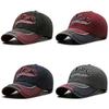 Adjustable Retro Soft Top Baseball Cap With Unique Lettering For All Seasons