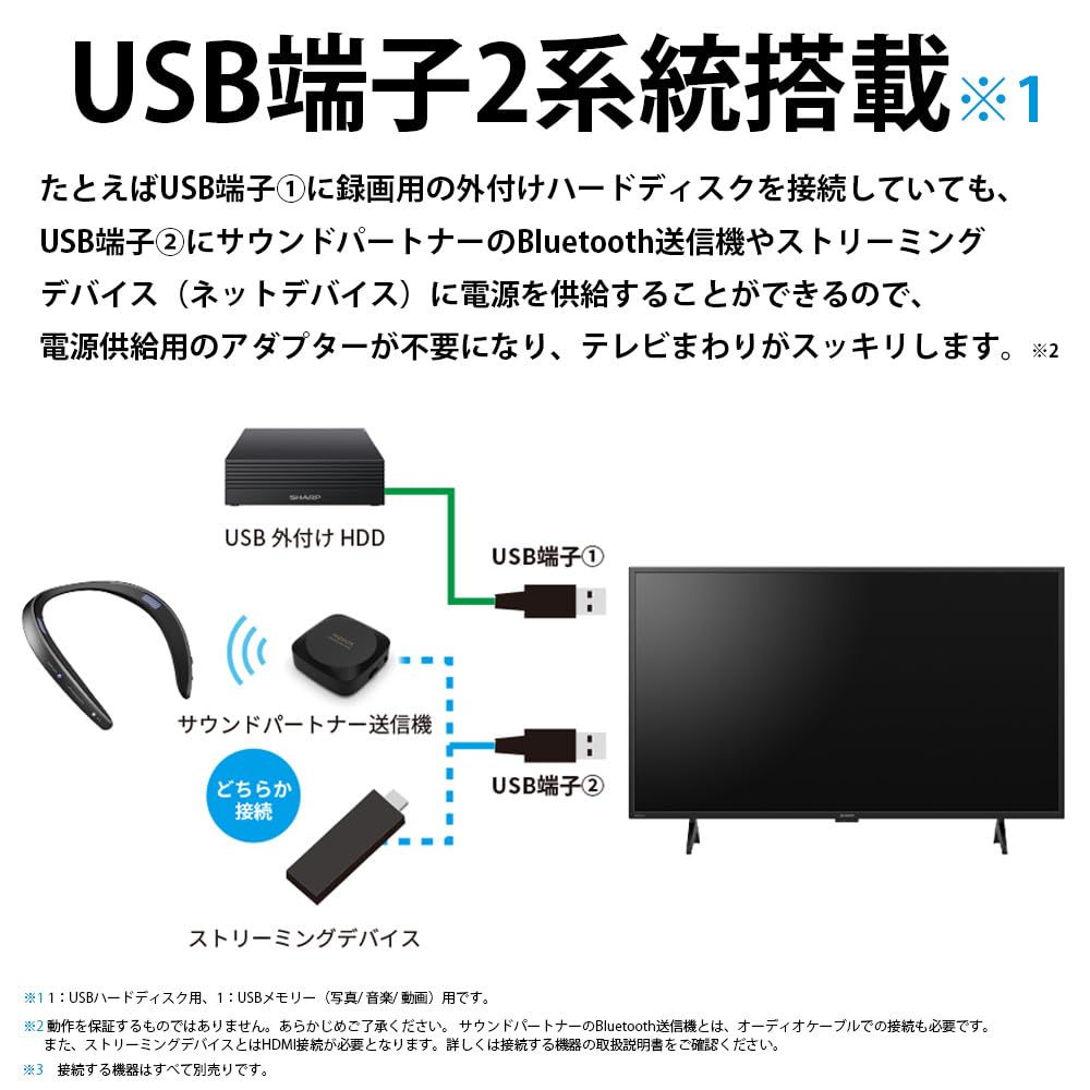 Sharp AQUOS HD LCD TV 19-inch 2T-C19GE1
