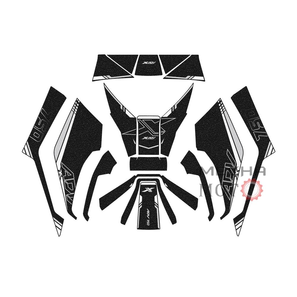 X ADV 750 2023 Accessories Full Graphic Kit for XADV 750 X-ADV 750 2021 2022 2024 Anti-slip Thickened Armor Patch Sticker