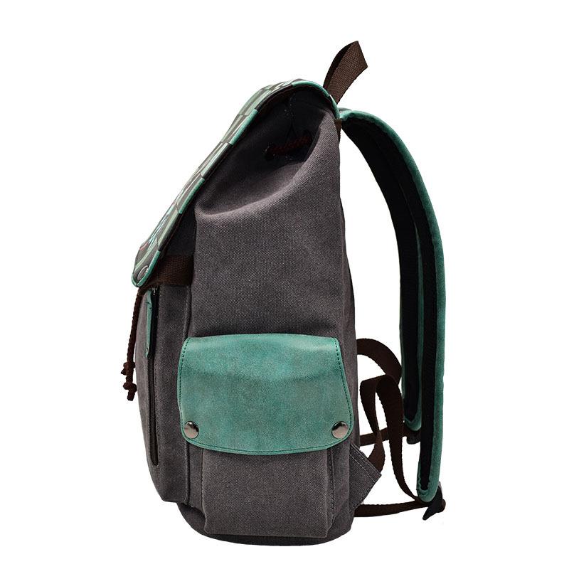 Japan cartoon comics Demon Slayer Canvas Print Backpack Large Capacity Student Backpack 0026