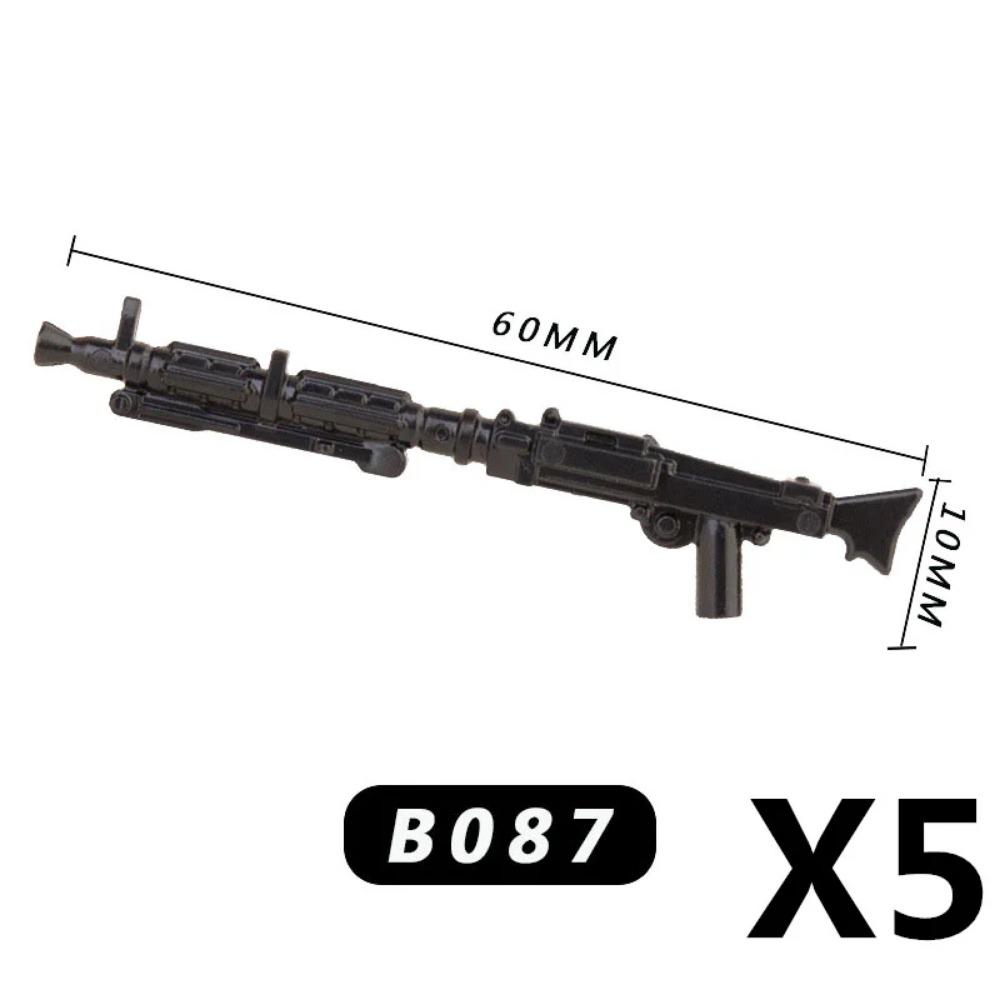 Military Building Blocks MOC Star Movie Characters Solider Figures War Mini Bricks Weapons Accessories Guns Cloak Axe Armor