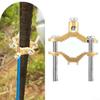 Ground Clamp 1/2,1 Fitting, 3 Piece Copper Alloy Ground Rod Clamp With Screws Bonding To Water And Steel For Electrical Safety Applications,1PCS,