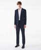 Stco Summer Wool 49 Micro Pattern Suit Set Navy (Classic Fit)_Ssjub56Set