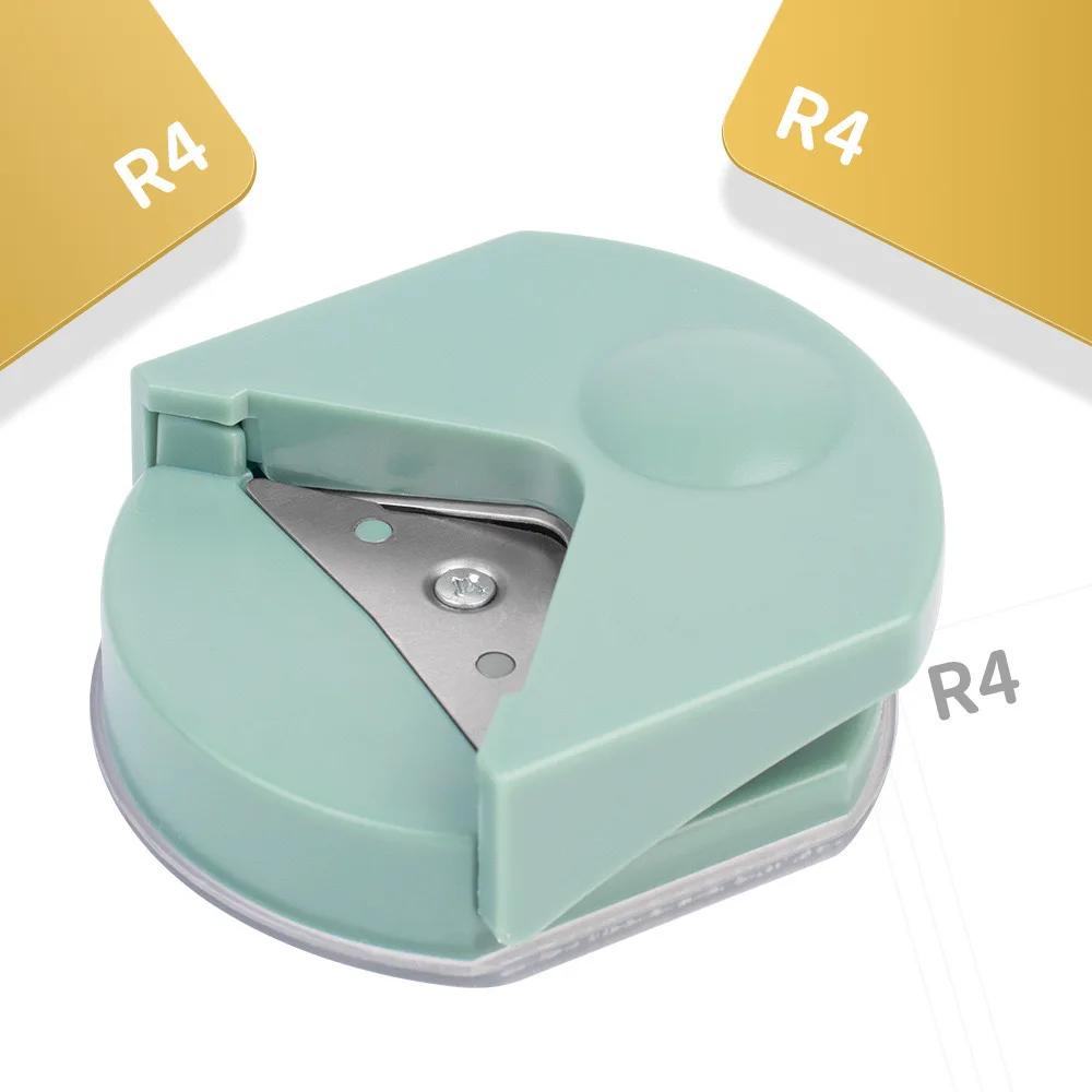 Portable R4 Corner Rounder Chamferer 4mm Paper Punch For Card Photo Cutter Tool Craft Scrapbooking DIY Mini Round Angle Machine