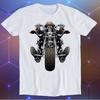 Skull Biker Pirate Harley Motorbike Ride Bike Art Slogan Joke Tee Meme Movie Music Cool Funny Gift T Shirt E200