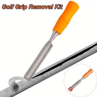 1Pc Golf Grip Tape Removal Tool Golf Grip Replacement Repair Kit Tape Stripper Remover for Regripping Steel Shaft Golf Club Tape