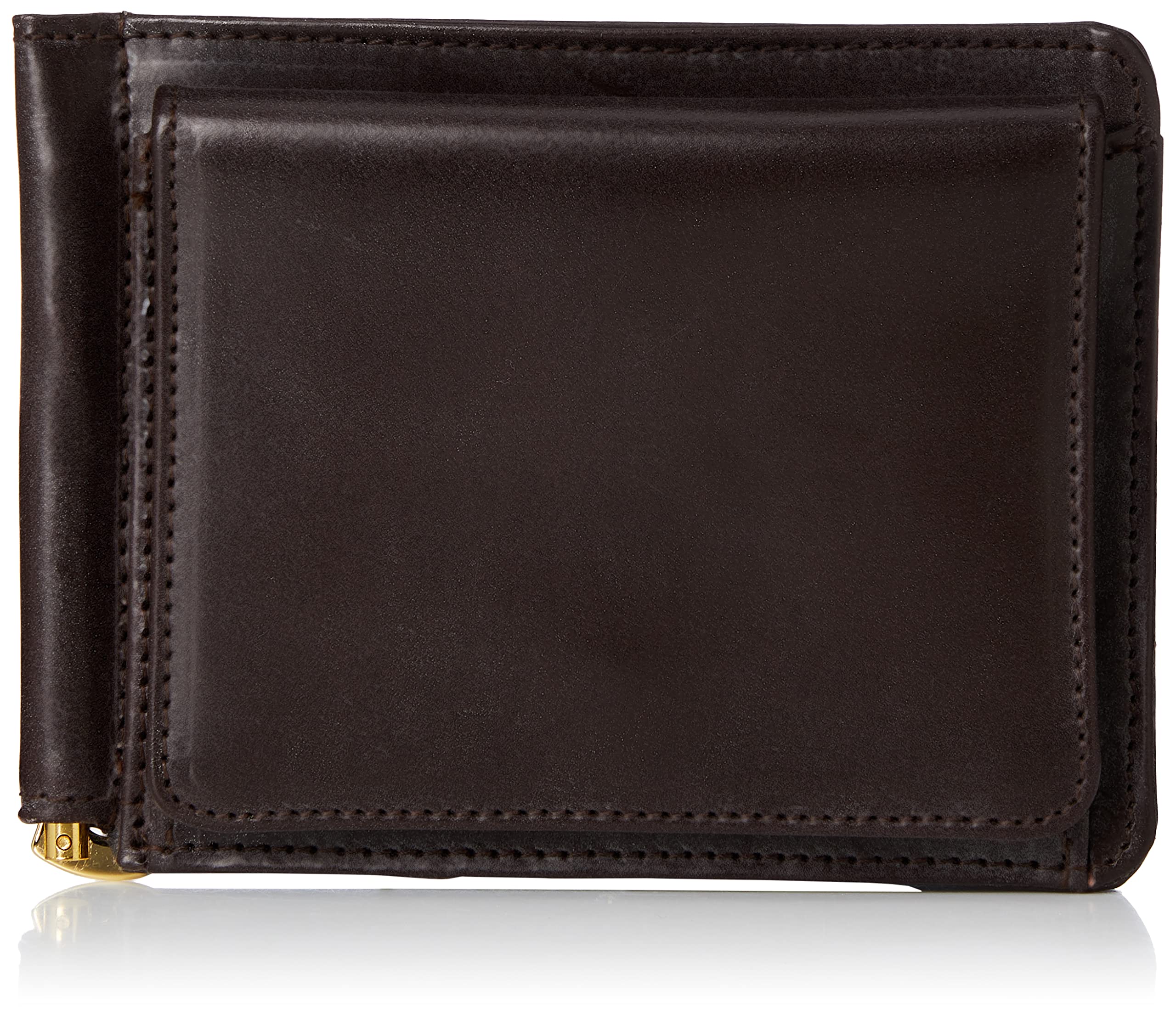 

MONEY CLIP WITH COIN POCKET Money Clip Bifold Wallet Cigar [Glenroyal] 03-6164 [Item]