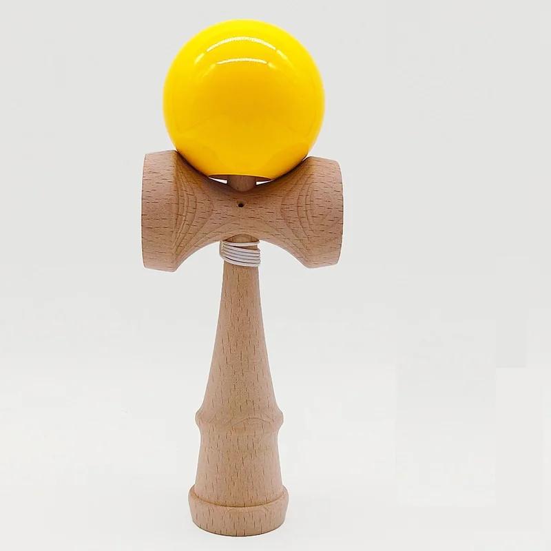 

1Pc Wooden Sword Ball Toy Splicing Skill Creative Skill Ball For Yard Stadium Home Park Sword Ball Outdoor Toy Children Gift