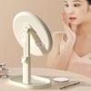 Removable Makeup Mirror with LED Light Tricolor Light Portable Cosmetic Mirror  Beauty