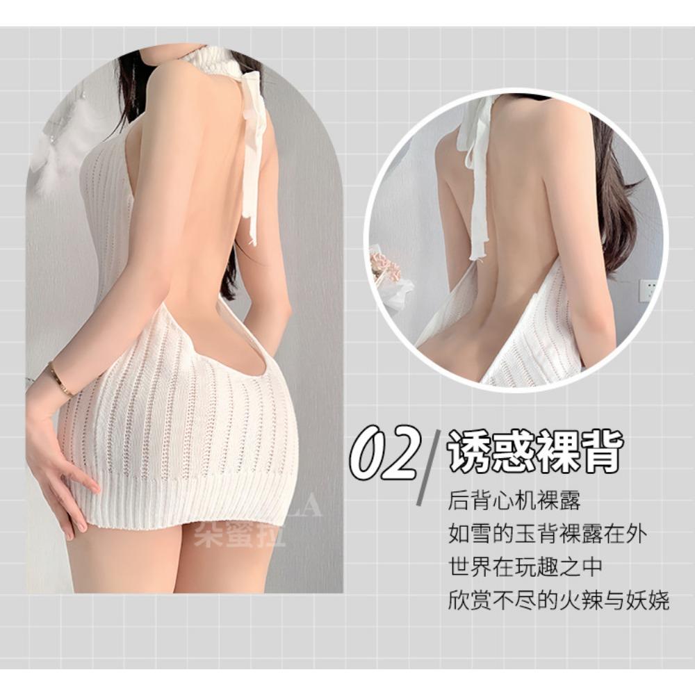 Sex Underwear Sexy No-Take Pajamas Passion Set Large Size Hot Uniform Sweater Temptation Midnight Charm Autumn and Winter