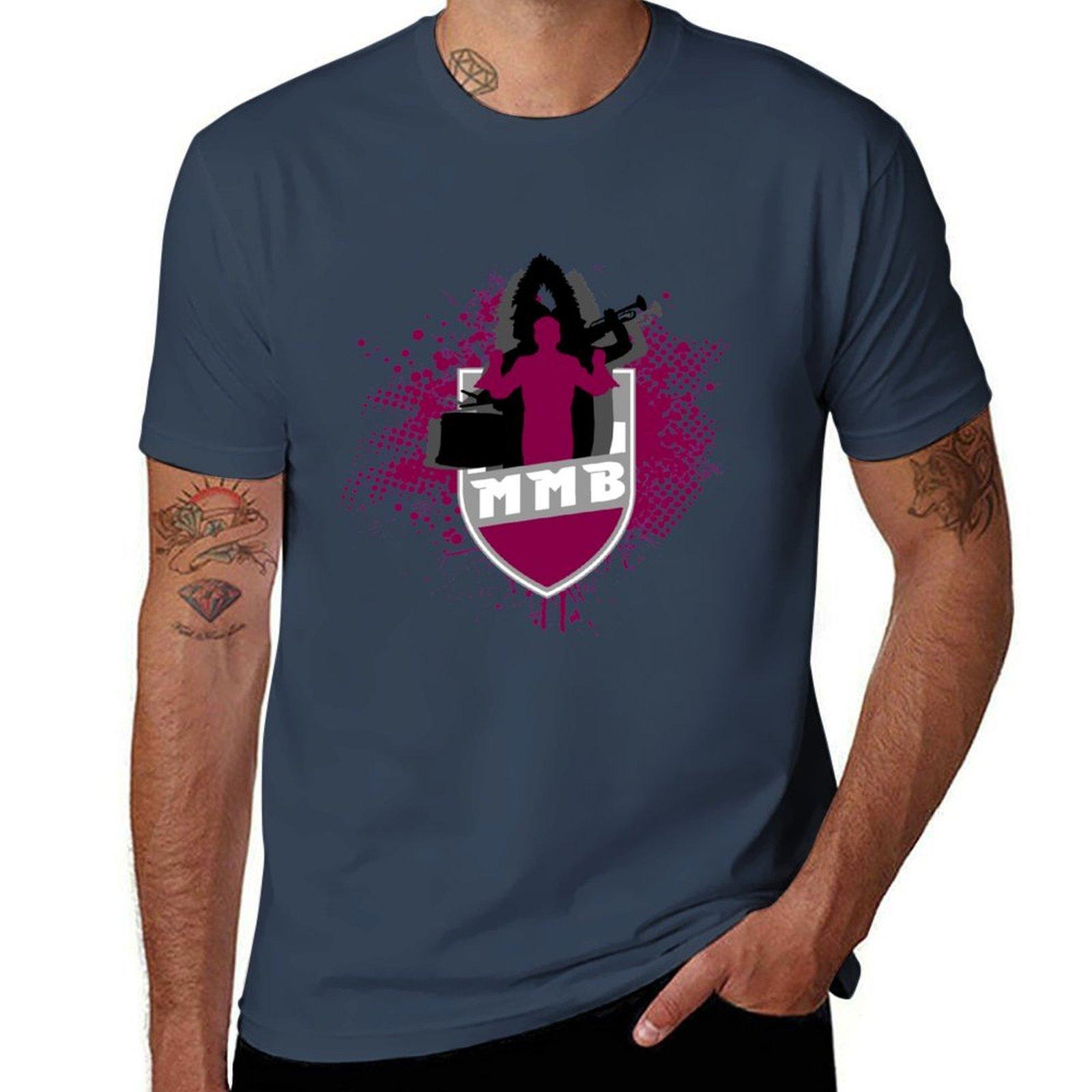 MMB Logo Splash TShirt Quick Dry Sports Short Sleeve Tee S