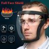 Anti-Fog Face Cover Protection Mask Splashproof Transparent Facial Protector FaceMask Full Face Shield Protection Face Cover