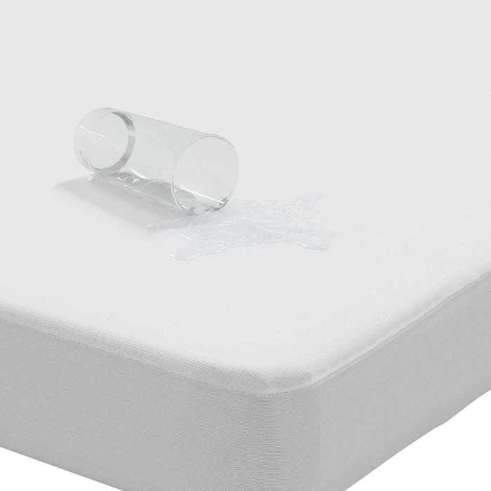 VidaXL Protège-matelas blanc 120x220 cm imperméable, drap de lit, literie, housse de drap-housse, drap-housse, housse de 4100160