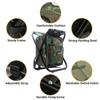 Portable Folding Camping Fishing Chair Insulated Picnic Bag Hiking Camouflage Seat Bag