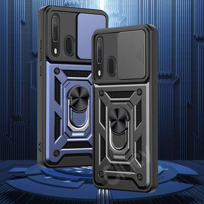 Stoßfeste Panzerhülle für Samsung Galaxy A50 A30 A20 A73 A72 A53 A33 A13 A21S A31 A32 A22 Auto Magnetischer Halter Ring Schutzhülle