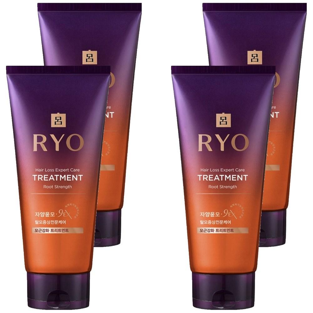 Ryeo Jayang Yunmo 9EX Hair Loss Symptom Specialized Care Root Strengthening Hair Treatment 330ml 4 Pcs