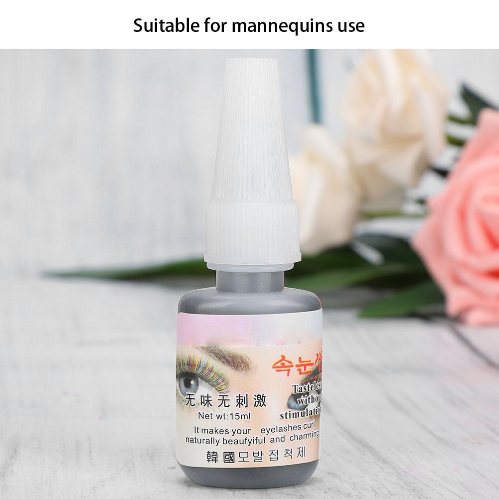 15ml False Eyelash Extension Grafting Eyelash Practice Glue Adhesive for BeginnersPracticing Glue