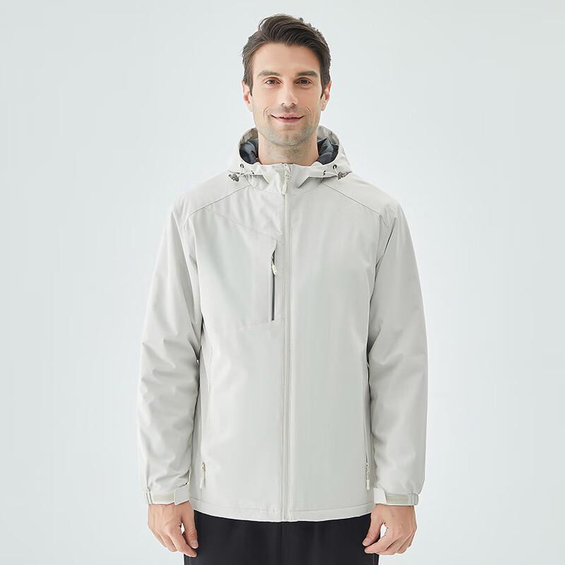 Fengxun Unisex Outdoor Hooded Windbreaker Jacket FXXYCD11 3XL