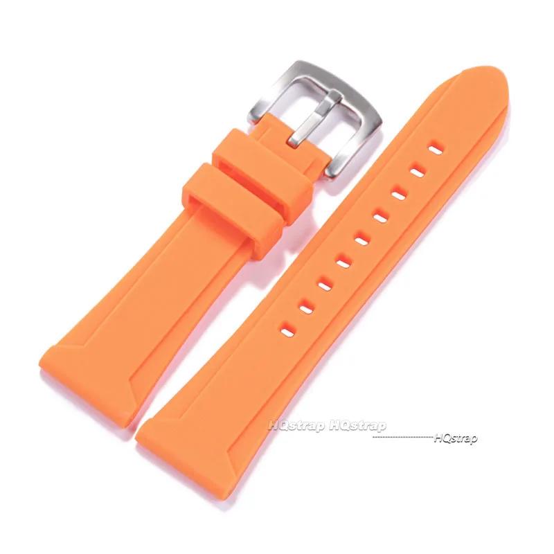 Soft Silicone Watchband for Panerai Strap 22mm 24mm 26mm Rubber Watch Band for Seiko Men Women Sport Replacement Bracelet
