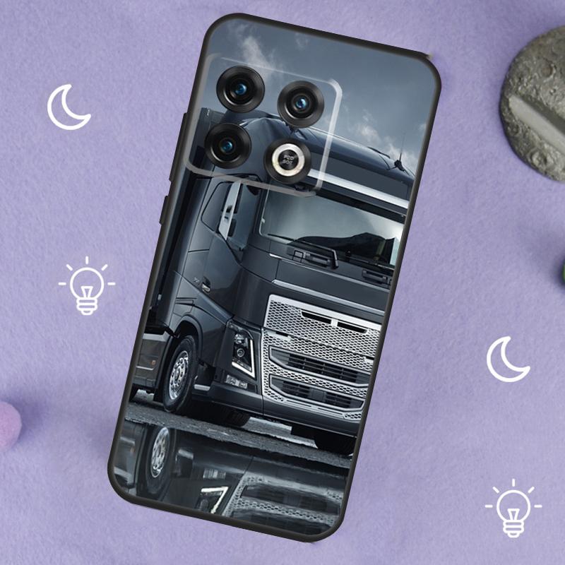 Cool Heavy Truck Car Case For OnePlus 13T 10T 8T 10R 12R 13R 15 13 12 11 10 9 Nord 5 CE 2 3 4 Lite N20 N30 Cover