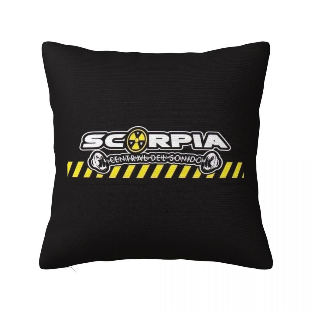 Scorpia Central Del Sonido  Square Pillowcase Cushion Cover Pillow Case Throw Pillow Cover for Home Bedroom Car