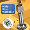 Industrial grease gun dual nozzle kit, suitable for excavators and trucks.