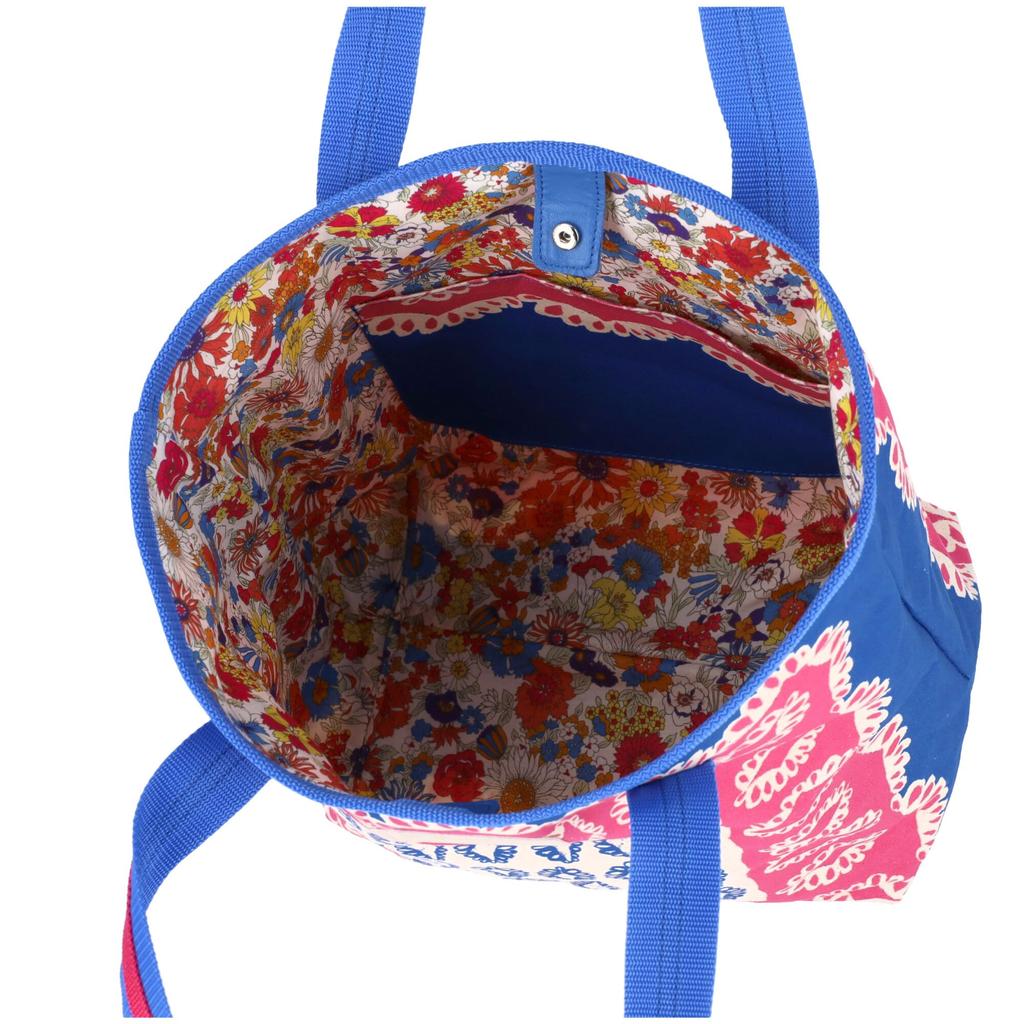 Tsumori Chisato Diamond Flower Tote Bag L Blue