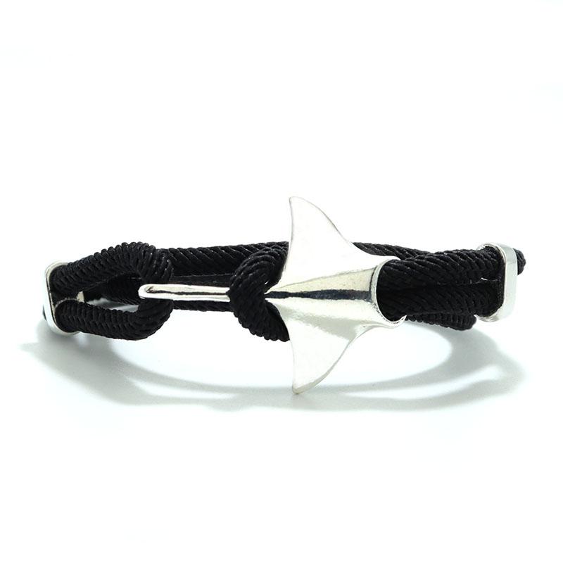 Bracciale Manta alla Moda Uomo Donna 3 Strati Regolabile Corda Animale Marino Braccialetto Accessori Protezione Ambientale Pulseras