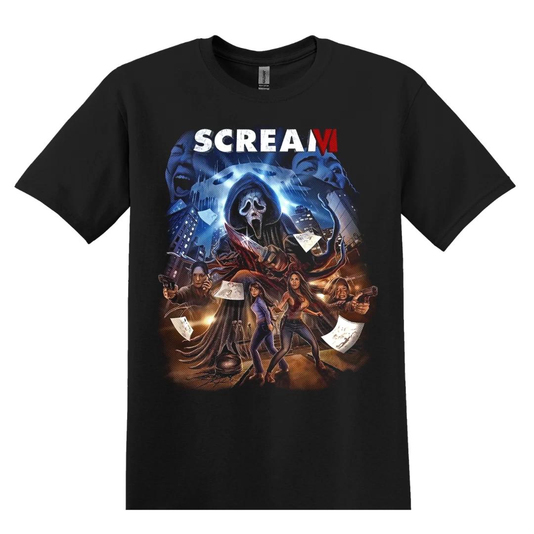 

Scream VI Horror T-Shirt Black S-3XL L