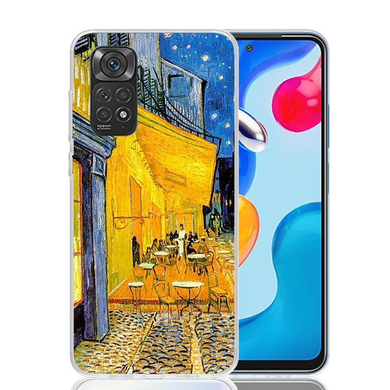Van Gogh Oil Art Painting Case Phone Cover for Xiaomi Redmi Note 14 13 12S 12 11S 11 11T 11E 10S 10 Pro Plus 5G Trend Fundas Not