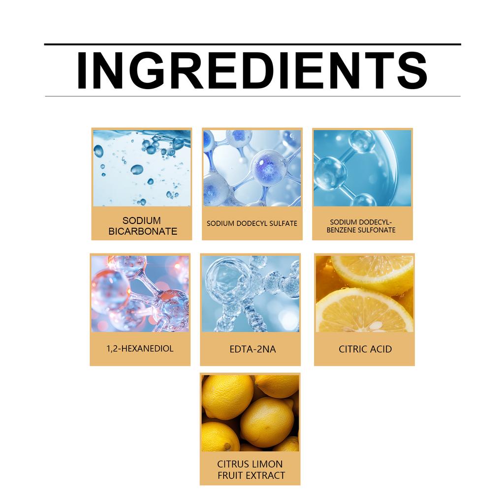Jakehoe floor cleaning tablets decontaminate and protect the floor, fresh and fragrant, suitable for many materials 12pcs