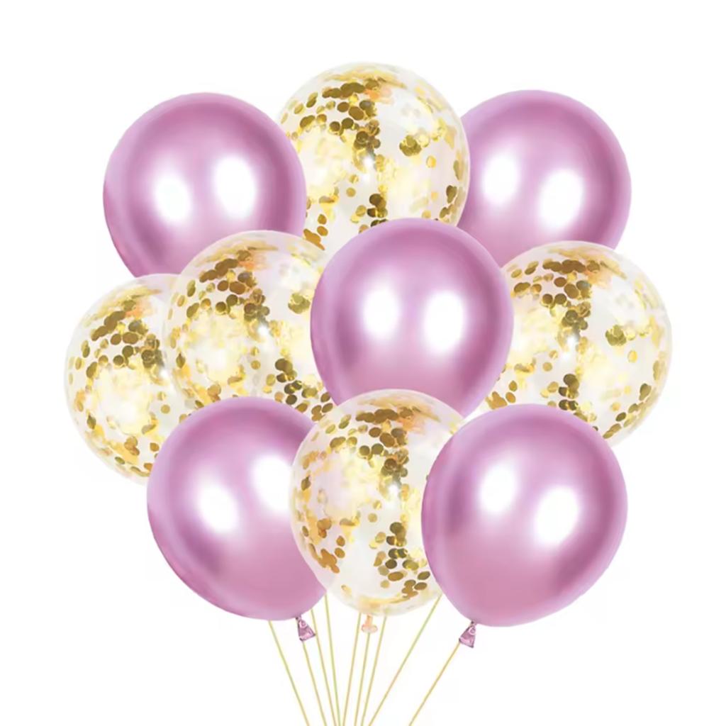 10/20pcs12Inch Golden Confetti Latex Balloons Birthday Party Decoration WeddingBalloons Decoration Balloons