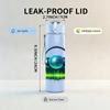 1PC Headphone Music Wave Sound Print 750ml Color Plastic Sports Water Bottle Leakproof Flip Straw Lid Suitable for Sports Office Home Use