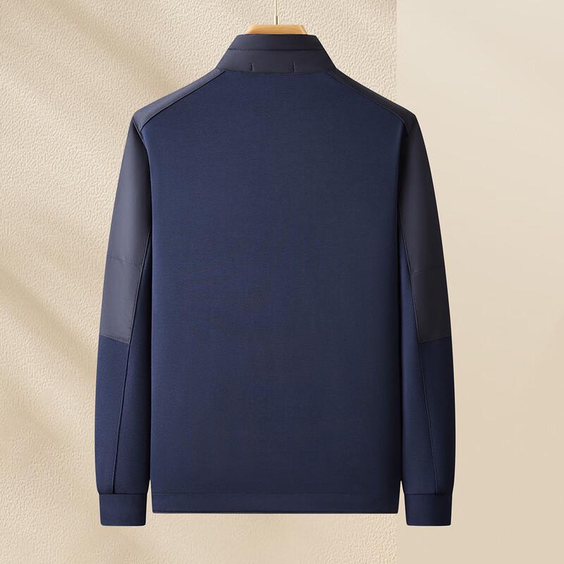 MONTAGUT Men's Stand-Collar Thick Warm Jacket
