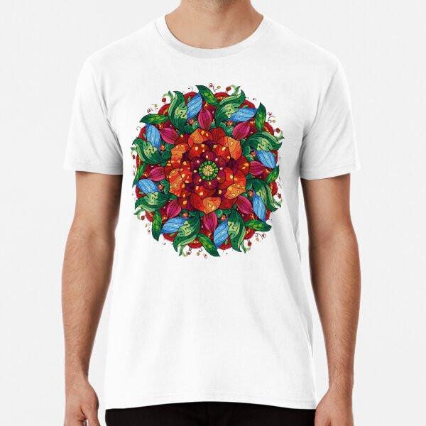 

Floral Harmony: Mandala of Life S to 5XL Made in the AU/USA T-Shirt XL