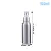 50/100/120/150/200/250Ml Empty Aluminum Spray Bottle Cosmetic Bottle Mini Metal Atomizer Bottles Travel Size For Cosmetics