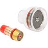 TIG Torch Glass Cup, Welding Torch Accessories, TIG Gas Lens, Corrosion Resistance Strong Stability High Temperature Resistance for TIG-171826