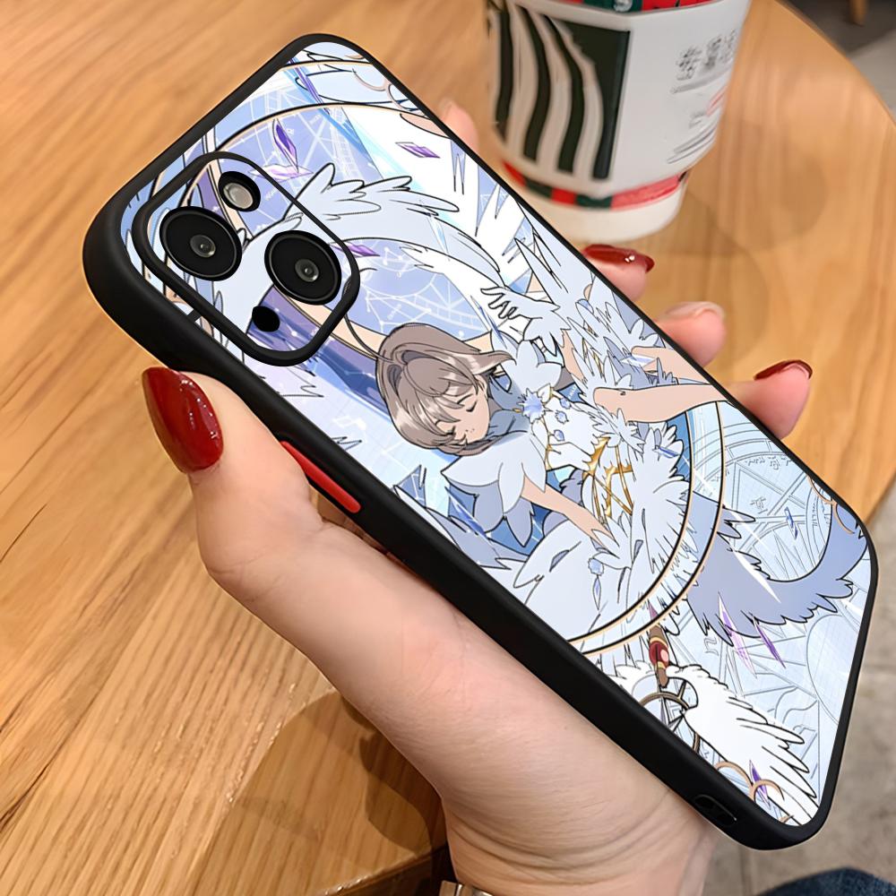 Cardcaptor Sakura Phone Case For IPhone 17 16 15 Pro Max 14 Pro 1613 11 12 Mini Xs Xr Plus Se Matte Back Cover