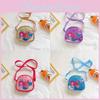Stylish Korean Version Girl's Crossbody Bag With Shimmering Sequins Ideal For Toddlers