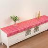 65cm Width TV Cabinet Tablecloth PVC Tablecloth Waterproof Shoe Cabinet Cloth Dressing Table Strip Plastic Dustproof Tablecloth