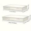 3/1pcs Transparent Pencil Case Box Large-capacity Stackable Storage Box Office School Pencil Case Supplies Pencil Storage