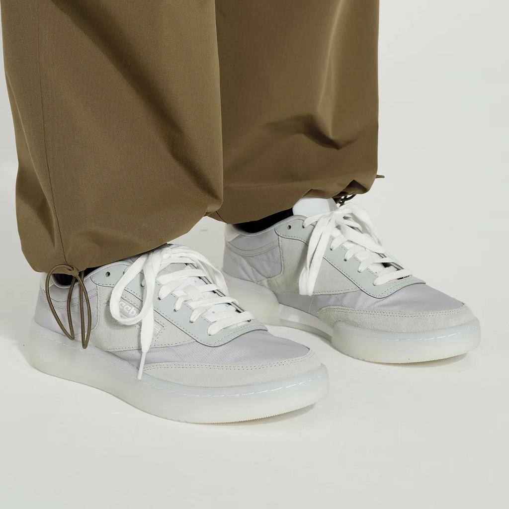 Reebok Low Top Skateboard Shoes Unisex Gray Sneakers 100222154