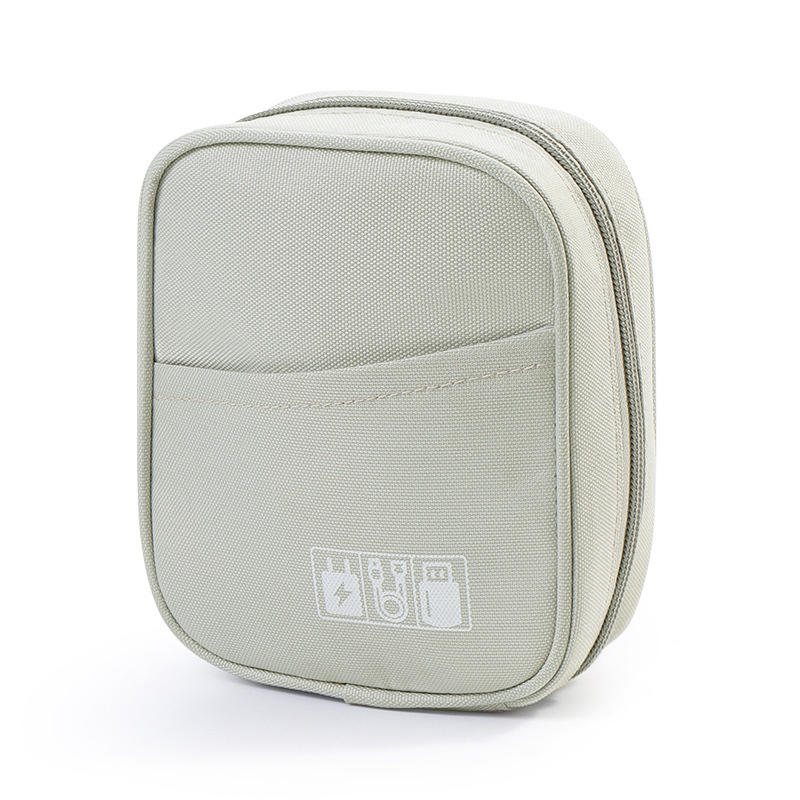 Portable Cable Organizer Waterproof Storage Bag for Power Bank Digital Case Earphone Oxford Cloth Holder