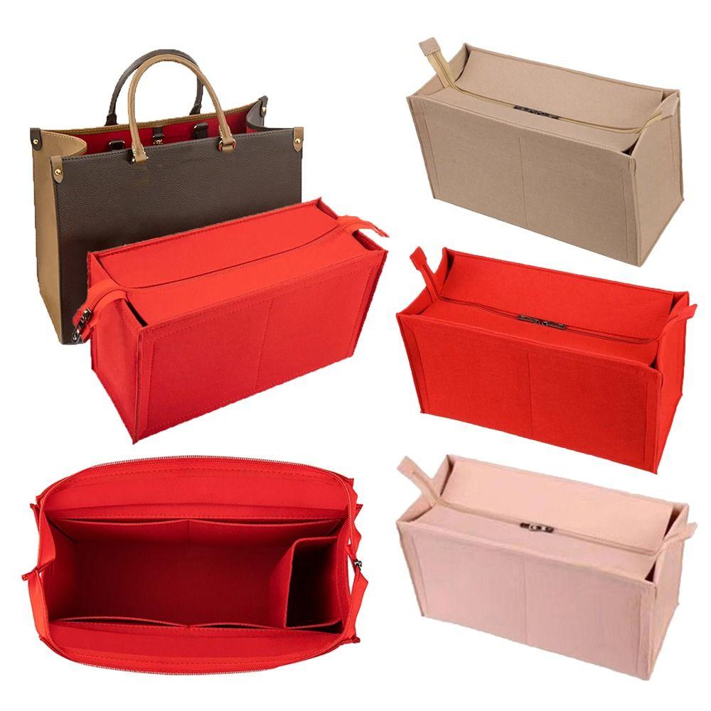 Filzbeutel Stütze Handtaschen-Einsatztasche Langlebige Filz-Aufbewahrung Handtaschen-Inlay Tragbare Organisation Innentasche für Für LV Onthego