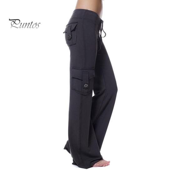 

Женские брюки-карго, однотонные, с несколькими карманами, свободные, повседневные, однотонные, широкие, с эластичной резинкой на талии, спортивные брюки со шнурком M чёрный