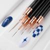 Nails Art Liner Brush Nail Painting Brush Pen Nails Painting Pen Multifunctional Nails Brush for Long Line Details