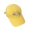 Katzen-Buchstaben-Stickerei Baseballkappe für Damen Atmungsaktive Sonnenkappe Sommer-Mode